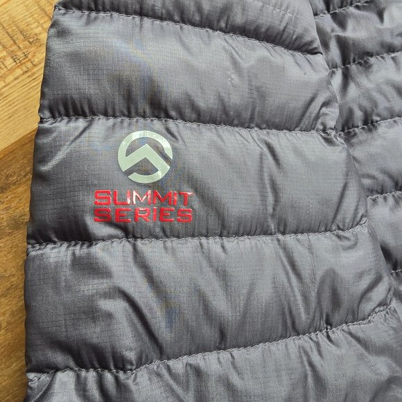 Women's North Face Summitt Series 800 Puffer Down Jacket Gray Size Small - Picture 5 of 12